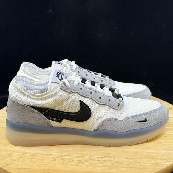 Nike SB PS8 'Wolf Grey White Black' FV8493-004 Men's Size 8.5 Skate Shoes - Picture 5 of 10